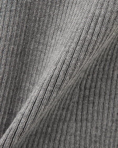 INGNI（イング） シャツドッキングニットワンピース ｸﾞﾚｰ