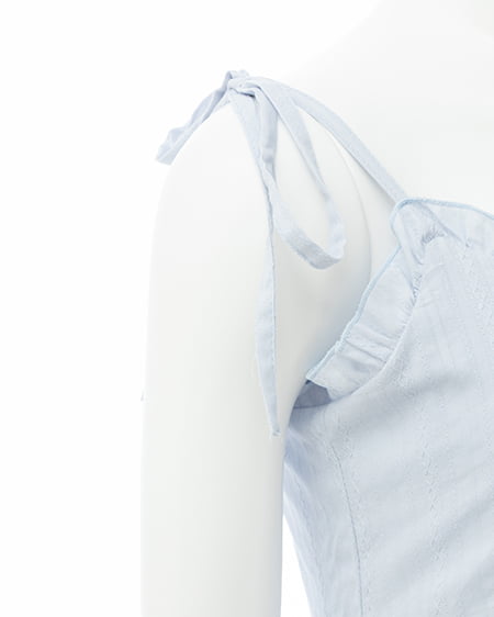 INGNI（イング） コットンレースイレヘムミニキャミワンピース ｻｯｸｽ