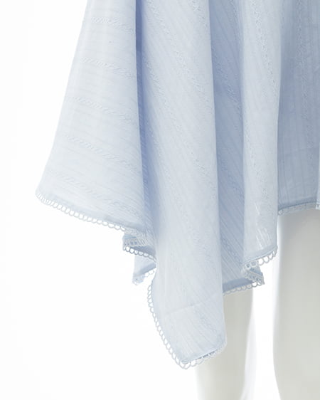 INGNI（イング） コットンレースイレヘムミニキャミワンピース ｻｯｸｽ