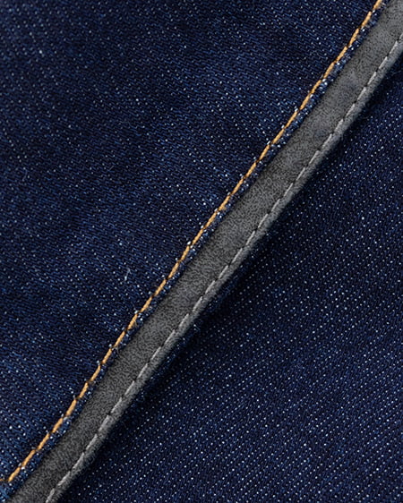 INGNI（イング） 合皮切替デニムミニワンピース ｺﾝ/ｸﾛ