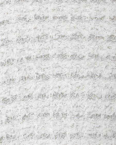 INGNI(イング) ラメツイードニットカーディガン グレージュ/オフホワイト