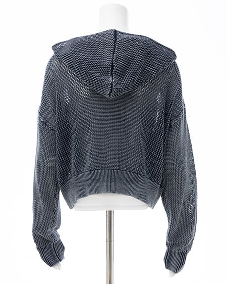 INGNI（イング） メッシュニットパーカー ｺﾝ