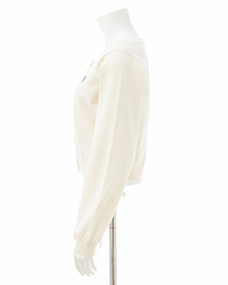 INGNI（イング） ビジューボタンニットカーディガン ｵﾌﾎﾜｲﾄ