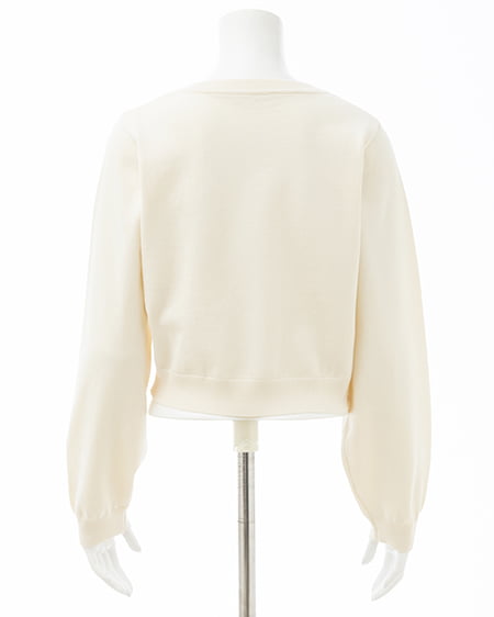 INGNI（イング） ビジューボタンニットカーディガン ｵﾌﾎﾜｲﾄ