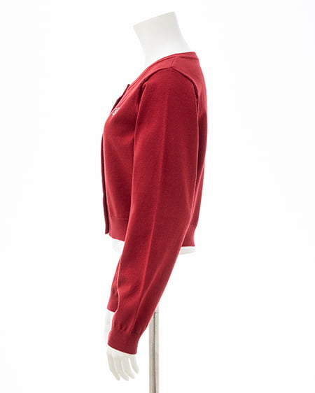 INGNI（イング） ビジューボタンニットカーディガン ｱｶ