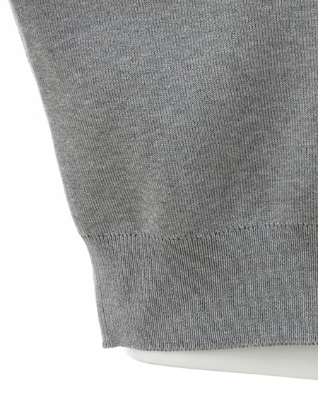 INGNI（イング） レースフリル襟ニットカーディガン ｸﾞﾚｰ