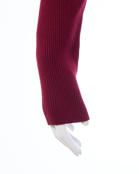 INGNI（イング） メタルプリントリブニット ﾎﾞﾙﾄﾞｰ