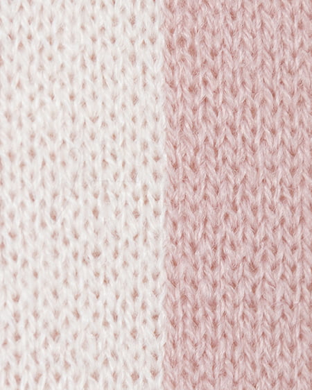 INGNI（イング） 3段ロゴニット ﾋﾟﾝｸ/ｵﾌﾎﾜｲﾄ