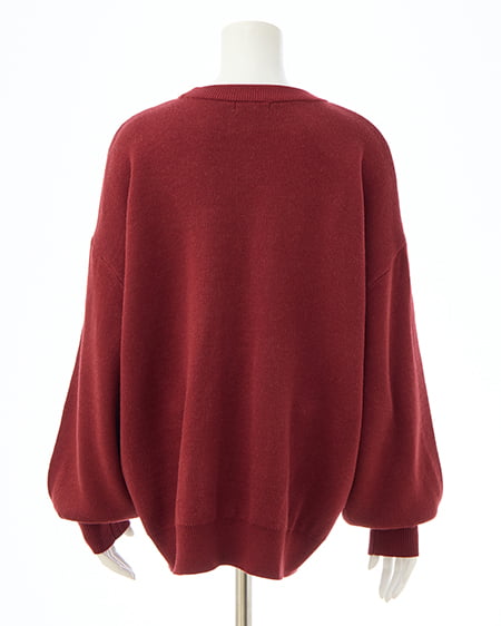 INGNI（イング） 3段ロゴニット ﾎﾞﾙﾄﾞｰ/ｵﾌﾎﾜｲﾄ