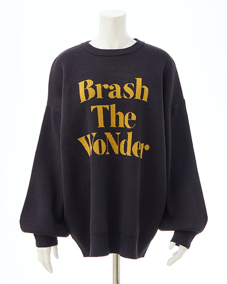 INGNI（イング） 3段ロゴニット ｺﾝ/ﾏｽﾀｰﾄﾞ