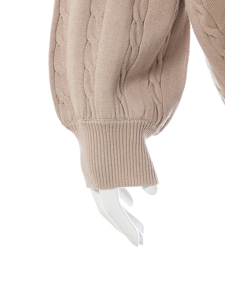 INGNI（イング） シャツドッキングVネックニット ﾍﾞｰｼﾞｭ