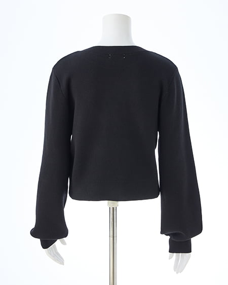 INGNI（イング） イニシャルビジューロゴニット ｸﾛ