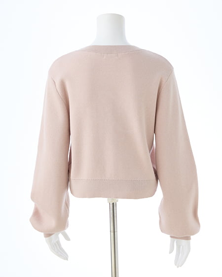 INGNI（イング） イニシャルビジューロゴニット ﾋﾟﾝｸ