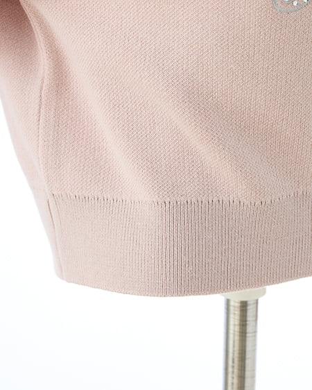 INGNI（イング） イニシャルビジューロゴニット ﾋﾟﾝｸ