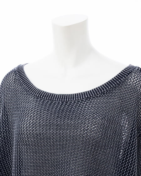INGNI（イング） ウォッシュドロストメッシュニット ｺﾝ