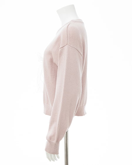 INGNI(イング) フェザーねこニット ピンク