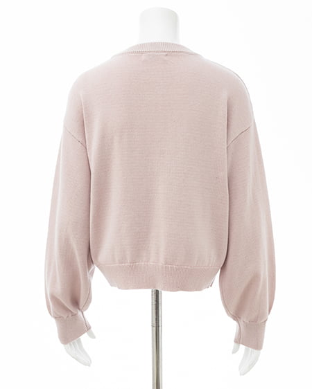 INGNI(イング) フェザーねこニット ピンク