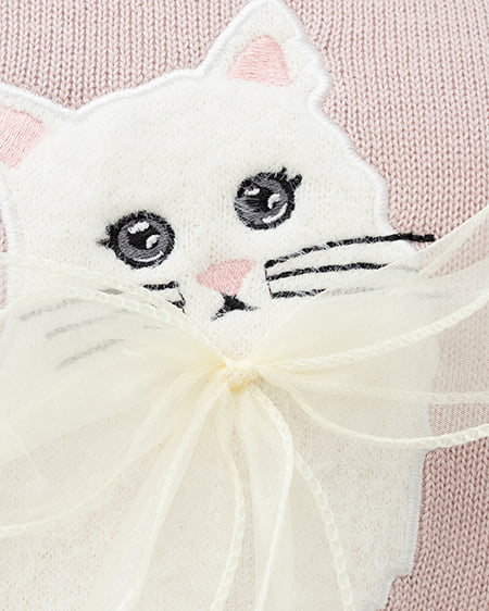 INGNI(イング) フェザーねこニット ピンク