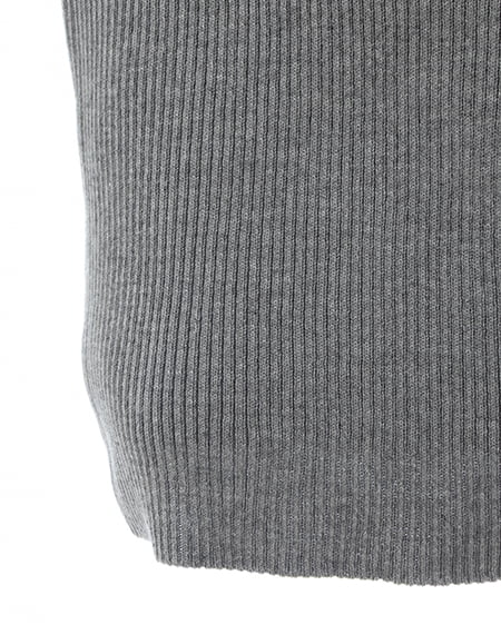 INGNI(イング) チェックシャツレイヤード風半袖ニット グレー/クロチェック