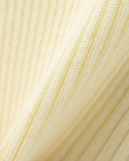 INGNI（イング） リボンオフショル半袖ニット ｲｴﾛｰ