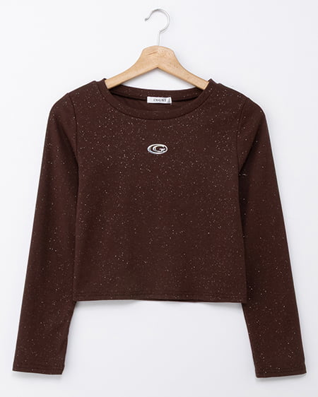メタルロゴラメリブロンTシャツ