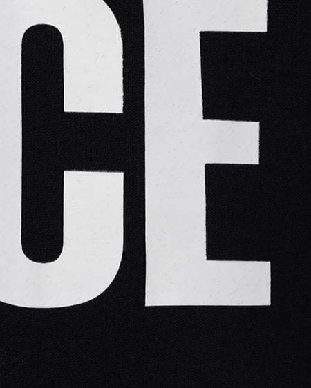 INGNI(イング) フェイクファー付Wジップロゴチュニックパーカー クロ/オフホワイト