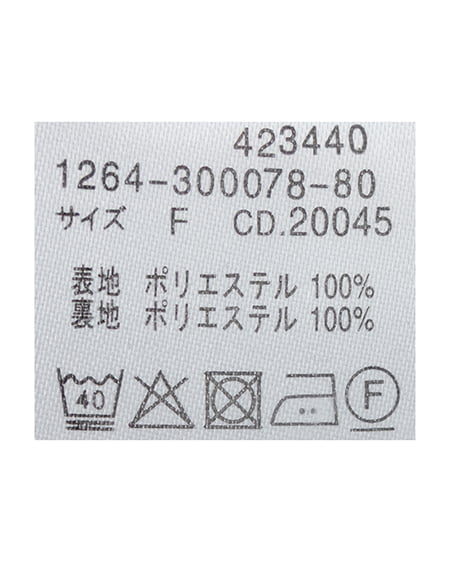 INGNI(イング) フラップボタンプリーツスカパン グレー