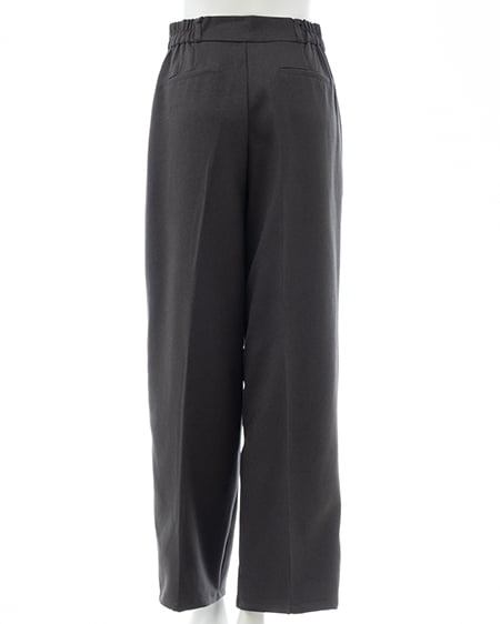 INGNI(イング) センタープレスワイドパンツ グレー