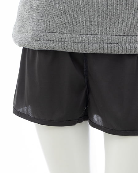 INGNI（イング） ナポレオンフェイクウールミニスカパン ｸﾞﾚｰ