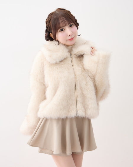 ステンカラーフロントジップエコファージャケット