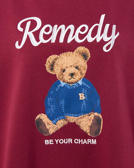 INGNI（イング） ベアロゴスウェットチュニック ﾎﾞﾙﾄﾞｰ