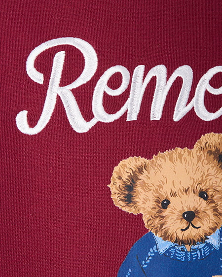 INGNI（イング） ベアロゴスウェットチュニック ﾎﾞﾙﾄﾞｰ