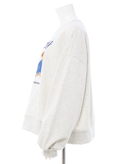 INGNI（イング） ベアロゴスウェットチュニック ｵｰﾄﾐｰﾙ