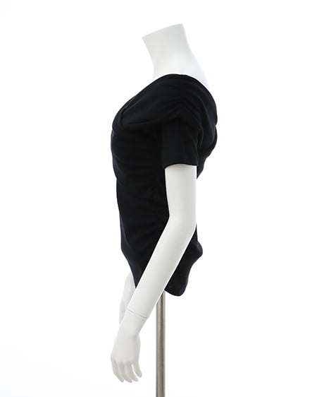 INGNI（イング） クロスオフショルトップス ｸﾛ