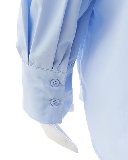 INGNI(イング) ストライプビッグシャツ サックス