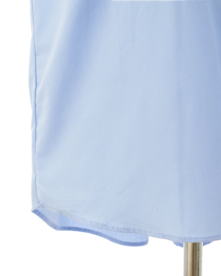 INGNI(イング) ストライプビッグシャツ サックス