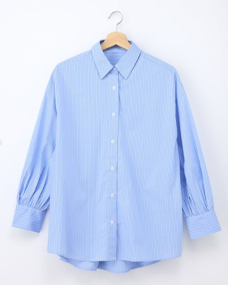 【2／18 2時までの限定価格】【WEB限定】ストライプビッグシャツ