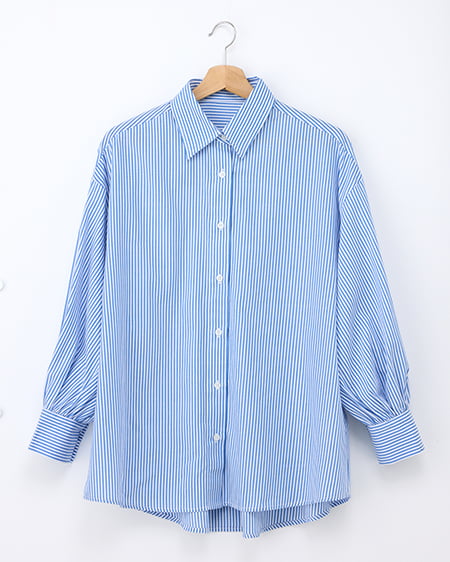 【2／18 2時までの限定価格】【WEB限定】ストライプビッグシャツ