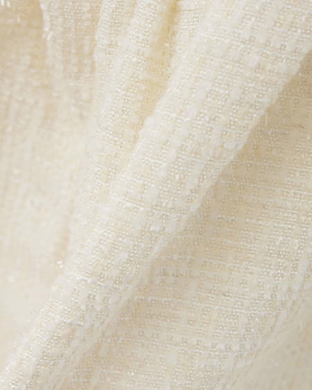 INGNI（イング） ツイードペプラムオフショルブラウス ｱｲﾎﾞﾘｰ