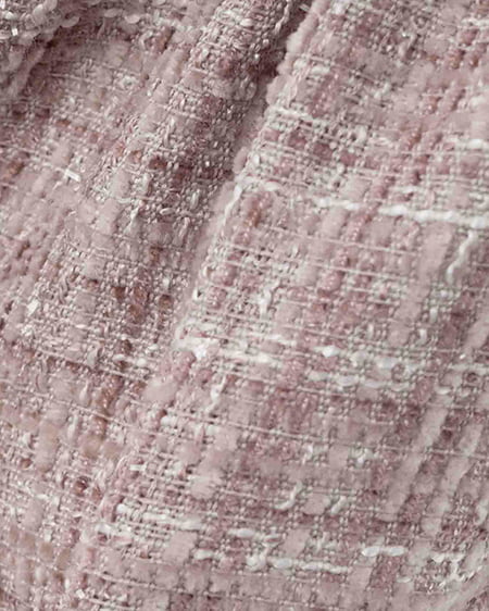 INGNI（イング） ツイードペプラムオフショルブラウス ﾋﾟﾝｸ