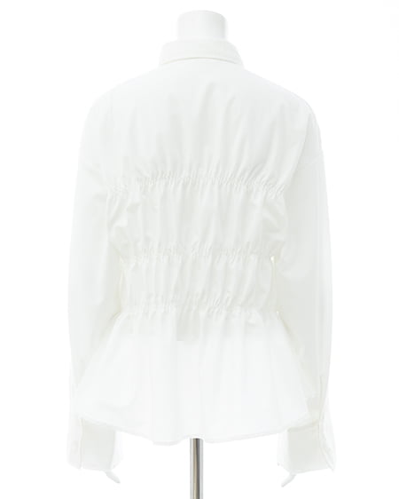 INGNI(イング) シャーリングビスチェシャツ オフホワイト