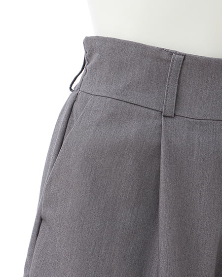 INGNI（イング） キュロットパンツ(セットアップ対応) ｸﾞﾚｰ