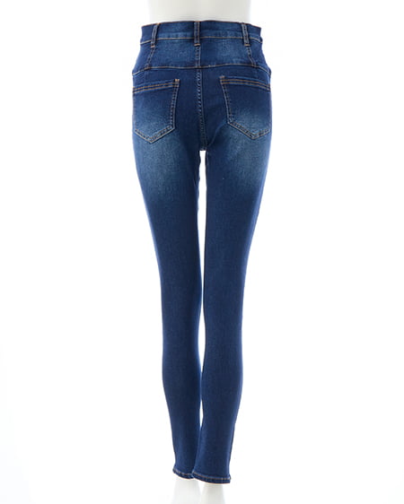 INGNI（イング） ハイウエストスキニーデニムパンツ ﾃﾞﾆﾑ/ｺﾝ