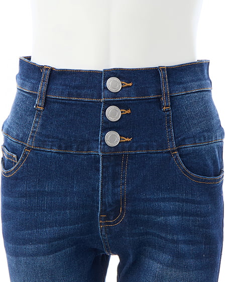 INGNI（イング） ハイウエストスキニーデニムパンツ ﾃﾞﾆﾑ/ｺﾝ