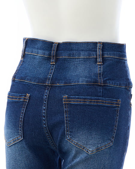 INGNI（イング） ハイウエストスキニーデニムパンツ ﾃﾞﾆﾑ/ｺﾝ