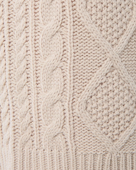 INGNI（イング） ケーブルニットショートパンツ ﾍﾞｰｼﾞｭ