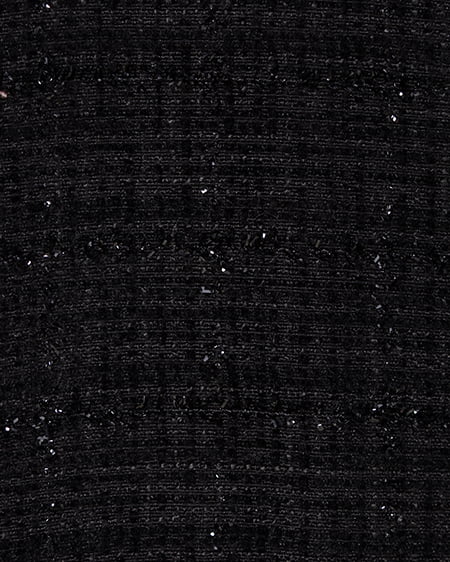 INGNI(イング) アシメ切替ツイードミニスカパン クロ/ツイード