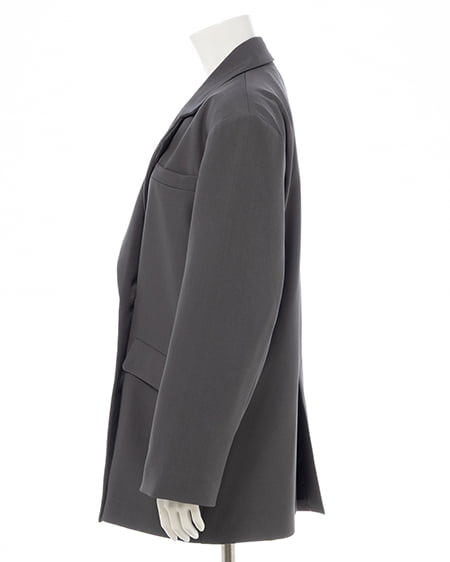 INGNI（イング） ミドル丈テーラードジャケット ｸﾞﾚｰ/A