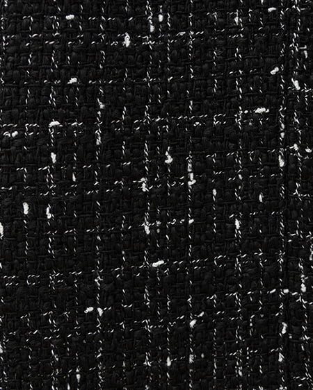 INGNI（イング） バックレースアップツイードミニキャミワンピース ｸﾛ/ﾂｲｰﾄﾞ