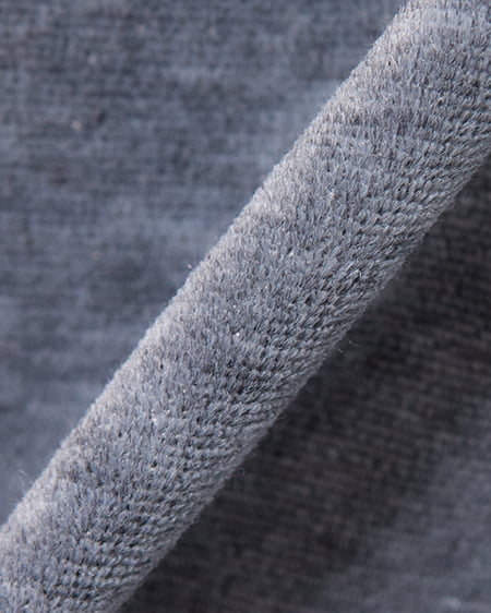 INGNI（イング） サイドラインジップベロアパーカー(セットアップ対応) ｸﾞﾚｰ